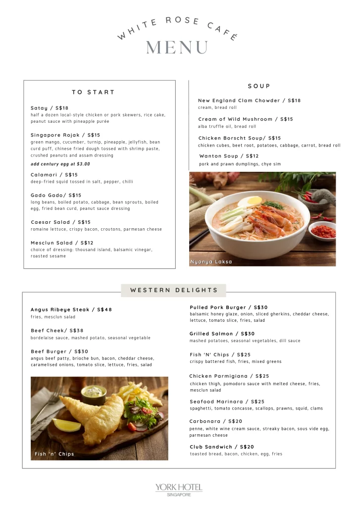 starters soups & western delights